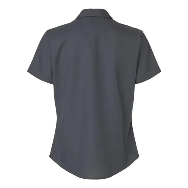 Dickies Women's Industrial Short Sleeve Work Shirt - Dickies Women's Industrial Short Sleeve Work Shirt - Image 4 of 6