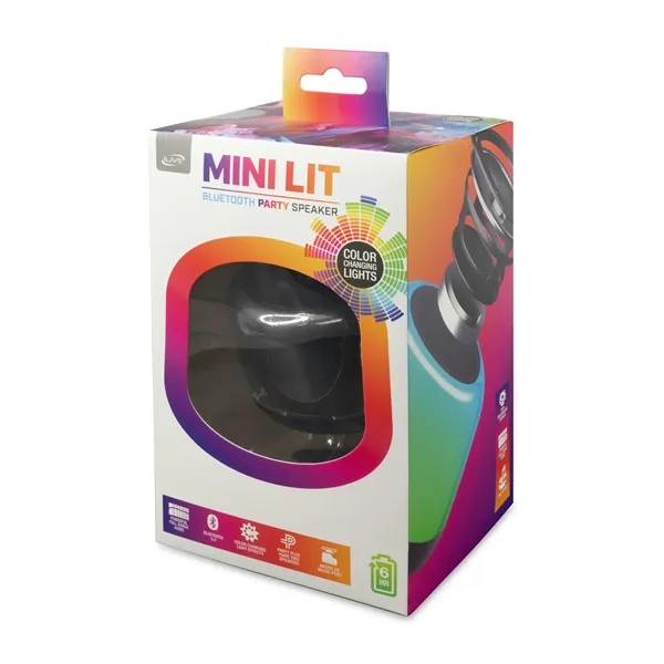 iLive™ Mini Lit Bluetooth Party Speaker - iLive™ Mini Lit Bluetooth Party Speaker - Image 6 of 6