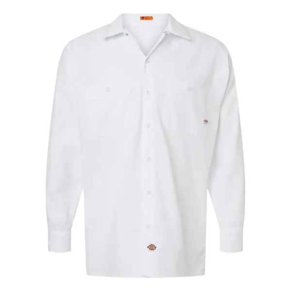 Dickies Men's Industrial Long Sleeve Work Shirt - Dickies Men's Industrial Long Sleeve Work Shirt - Image 12 of 14