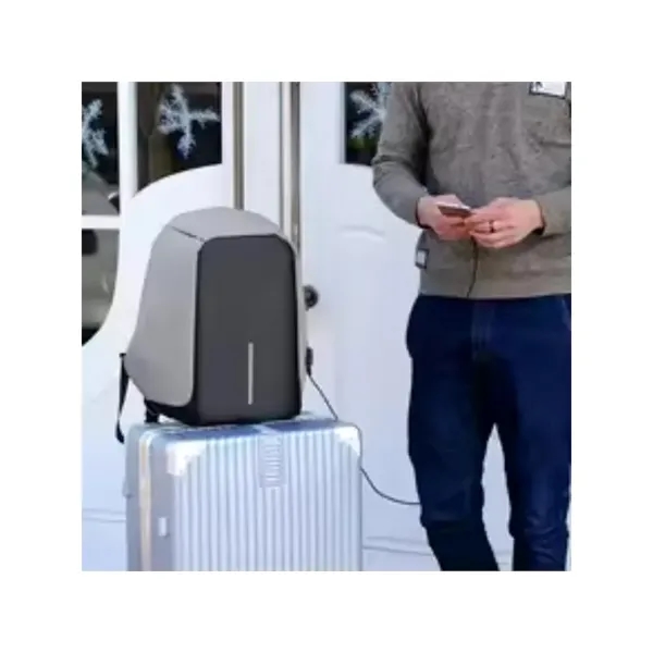 Anti-Theft Laptop Backpack with USB Port Charger - Anti-Theft Laptop Backpack with USB Port Charger - Image 3 of 3