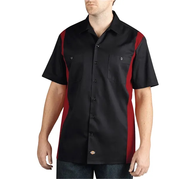 Dickies Men's Two-Tone Short Sleeve Work Shirt - Dickies Men's Two-Tone Short Sleeve Work Shirt - Image 0 of 0