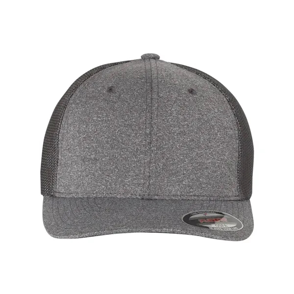 Flexfit Melange Trucker Cap - Flexfit Melange Trucker Cap - Image 1 of 11