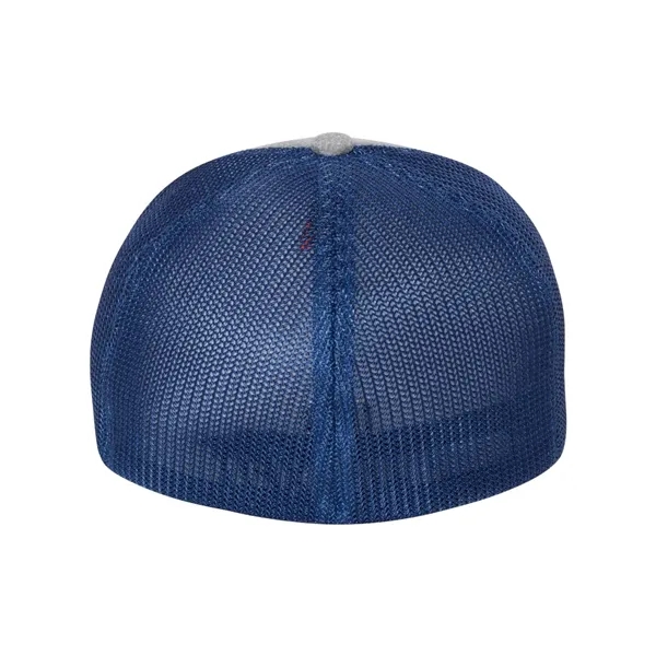 Flexfit Melange Trucker Cap - Flexfit Melange Trucker Cap - Image 11 of 11