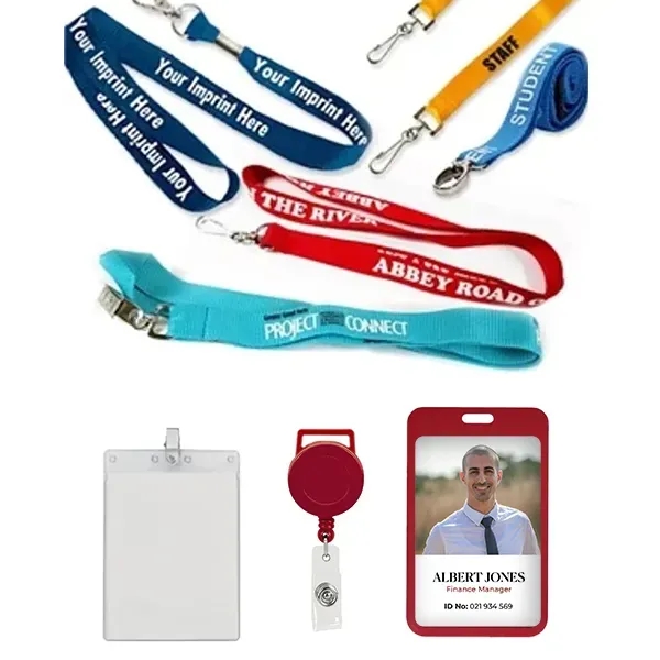 Custom Silk Screen Print Polyester Lanyard-A - Custom Silk Screen Print Polyester Lanyard-A - Image 0 of 1
