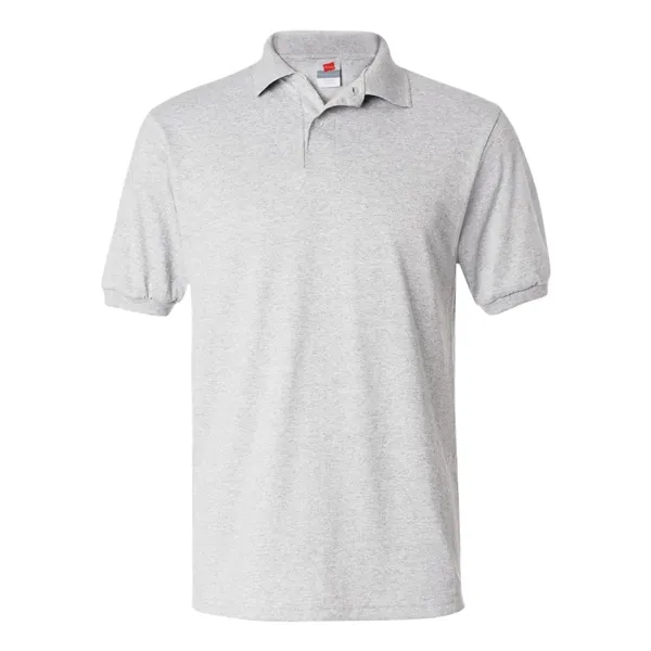 Hanes Men's Ecosmart® Jersey Polo - Hanes Men's Ecosmart® Jersey Polo - Image 1 of 45