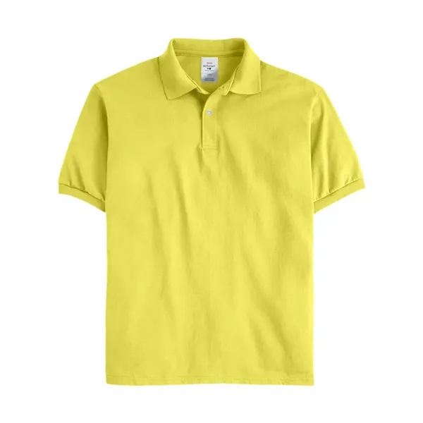 Hanes Men's Ecosmart® Jersey Polo - Hanes Men's Ecosmart® Jersey Polo - Image 43 of 45
