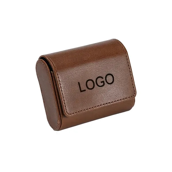 PU Leather Earbud Case with Magnetic Closure - PU Leather Earbud Case with Magnetic Closure - Image 0 of 0