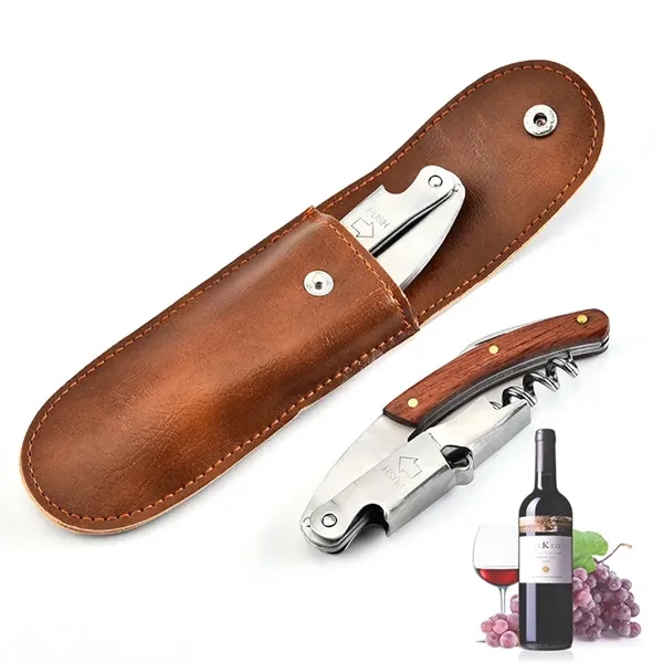 Wine Bottle Opener with Rosewood - Wine Bottle Opener with Rosewood - Image 6 of 6