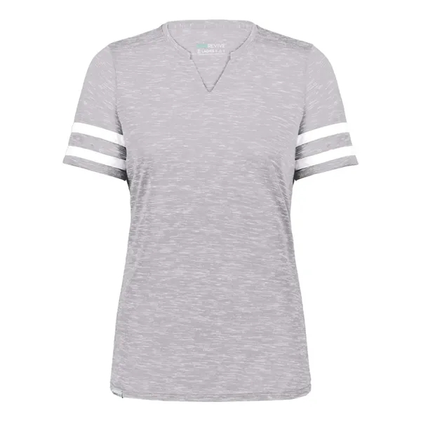 Custom Holloway Women's Eco Revive™ Monterey V-Neck T-Shirt