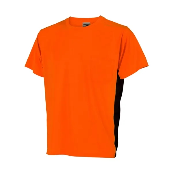 Kishigo Unisex Premium Black Series® Hi-Viz T-Shirt - Kishigo Unisex Premium Black Series® Hi-Viz T-Shirt - Image 2 of 3