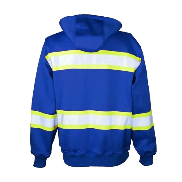 Kishigo Men's EV Series® Enhanced Visibility Full-Zip Hoo... - Kishigo Men's EV Series® Enhanced Visibility Full-Zip Hoo... - Image 4 of 4