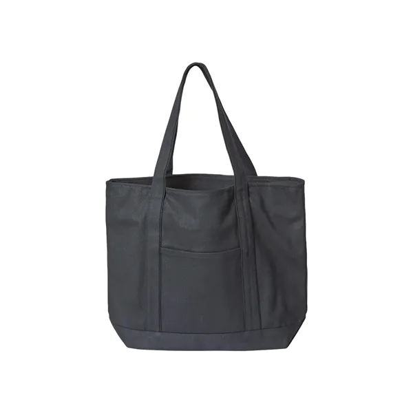 Liberty Bags XL Zippered Cotton Canvas Resort Tote - Liberty Bags XL Zippered Cotton Canvas Resort Tote - Image 0 of 4