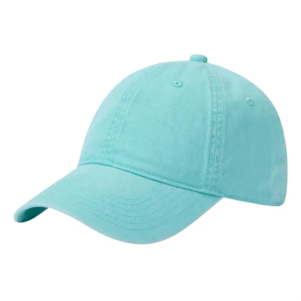 Adjustable Classic Distressed Denim Dad Hat - Adjustable Classic Distressed Denim Dad Hat - Image 3 of 16