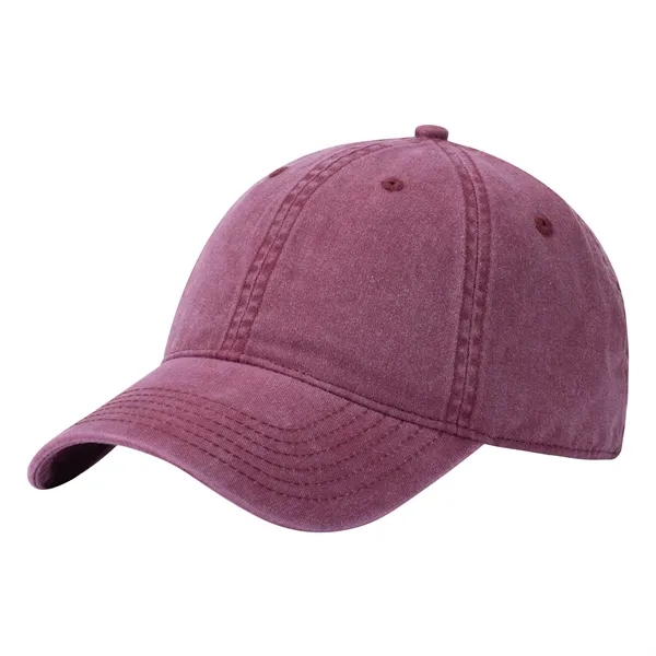 Adjustable Classic Distressed Denim Dad Hat - Adjustable Classic Distressed Denim Dad Hat - Image 9 of 16