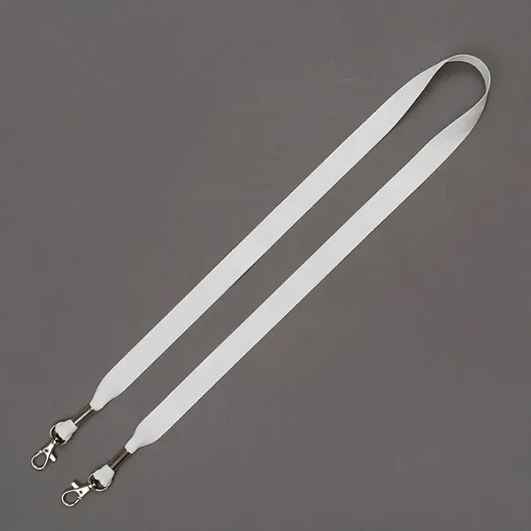 3/4" Dual Attachment Soft & Smooth Sublimation Lanyard