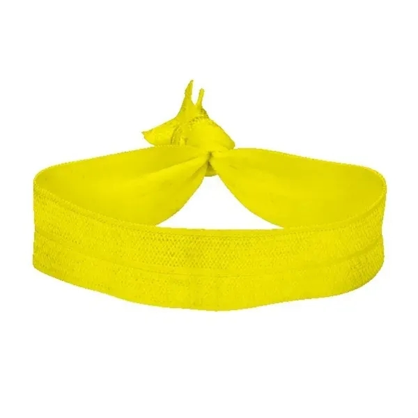 3/4" Elastic Fold-Over Wristband - 3/4" Elastic Fold-Over Wristband - Image 2 of 6