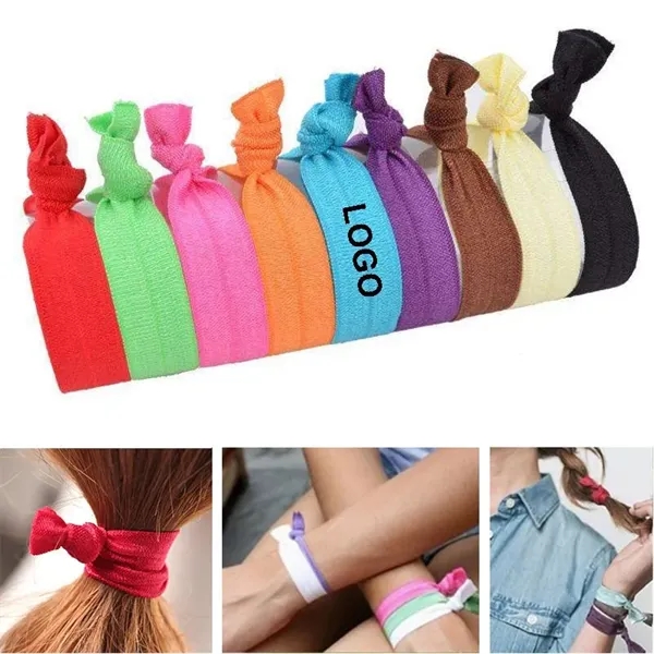 3/4" Elastic Fold-Over Wristband - 3/4" Elastic Fold-Over Wristband - Image 0 of 6