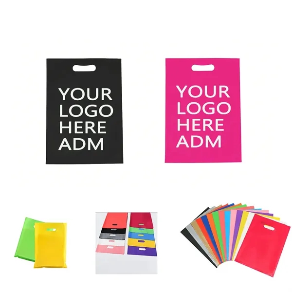 Eco Die Cut Handle Plastic Bag - Eco Die Cut Handle Plastic Bag - Image 0 of 7