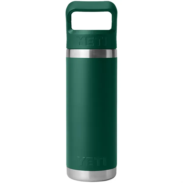YETI® Rambler® 18 Oz Bottle With Color-Matched Straw Cap - YETI® Rambler® 18 Oz Bottle With Color-Matched Straw Cap - Image 17 of 17