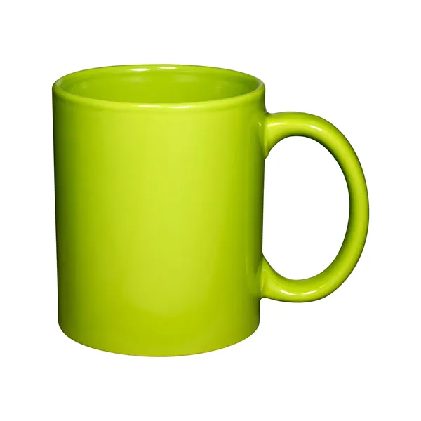 11 oz. Basic C Handle Ceramic Mug - 11 oz. Basic C Handle Ceramic Mug - Image 10 of 13