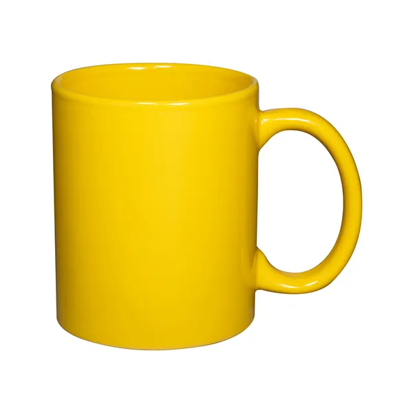 11 oz. Basic C Handle Ceramic Mug - 11 oz. Basic C Handle Ceramic Mug - Image 13 of 13