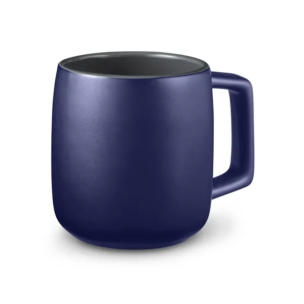 15 oz. Geo Square Handle Ceramic Mug - 15 oz. Geo Square Handle Ceramic Mug - Image 4 of 6