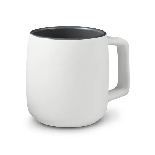 15 oz. Geo Square Handle Ceramic Mug - 15 oz. Geo Square Handle Ceramic Mug - Image 6 of 6