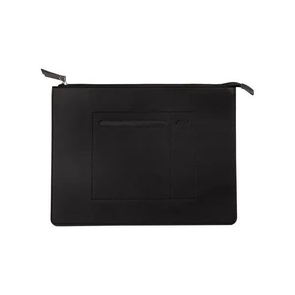 Italian Thermo PU Zip File Folder - Italian Thermo PU Zip File Folder - Image 0 of 2