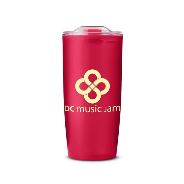 USA Made 22 oz. Frosted Double-Wall Insulated ... - USA Made 22 oz. Frosted Double-Wall Insulated ... - Image 5 of 8