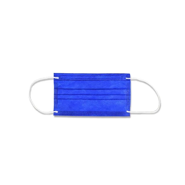 Adult 3-Ply Non Woven Face Mask - Adult 3-Ply Non Woven Face Mask - Image 1 of 2