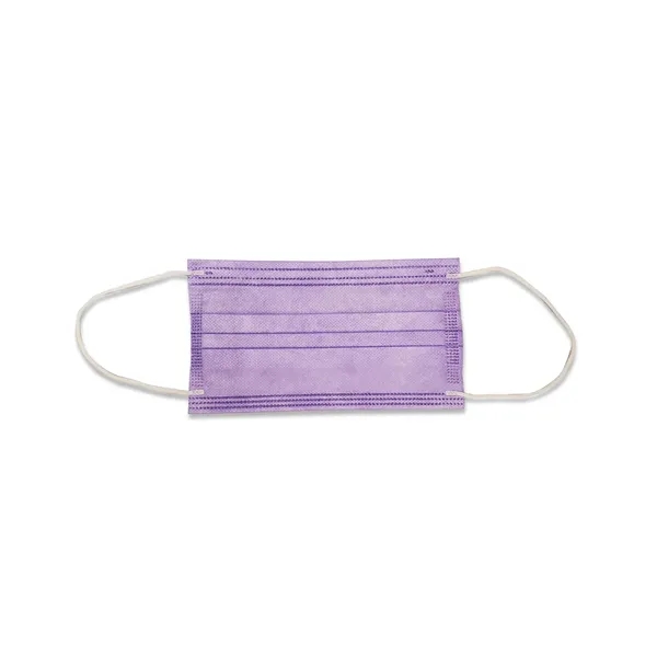Adult 3-Ply Non Woven Face Mask - Adult 3-Ply Non Woven Face Mask - Image 2 of 2