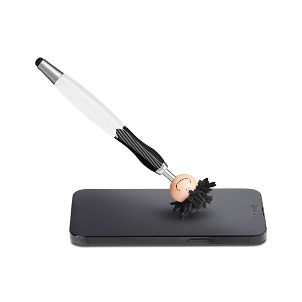 MopToppers Multicultural Screen Cleaner With Stylus Pen - MopToppers Multicultural Screen Cleaner With Stylus Pen - Image 0 of 32