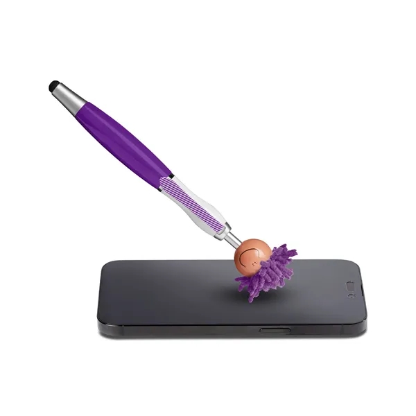 MopToppers Multicultural Screen Cleaner With Stylus Pen - MopToppers Multicultural Screen Cleaner With Stylus Pen - Image 13 of 26