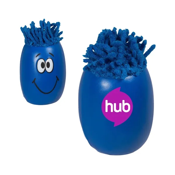 MopToppers Smiling Oblong Stress Ball - MopToppers Smiling Oblong Stress Ball - Image 2 of 12