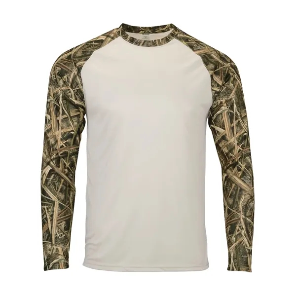 Paragon Men's Jackson Mossy Oak Colorblocked Long Sleeve ... - Paragon Men's Jackson Mossy Oak Colorblocked Long Sleeve ... - Image 4 of 6