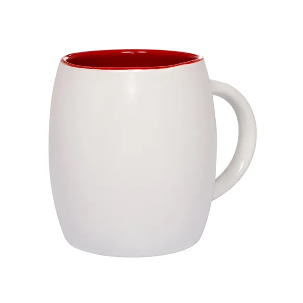 14 oz Morning Show Ceramic Barrel Mug - 14 oz Morning Show Ceramic Barrel Mug - Image 2 of 3