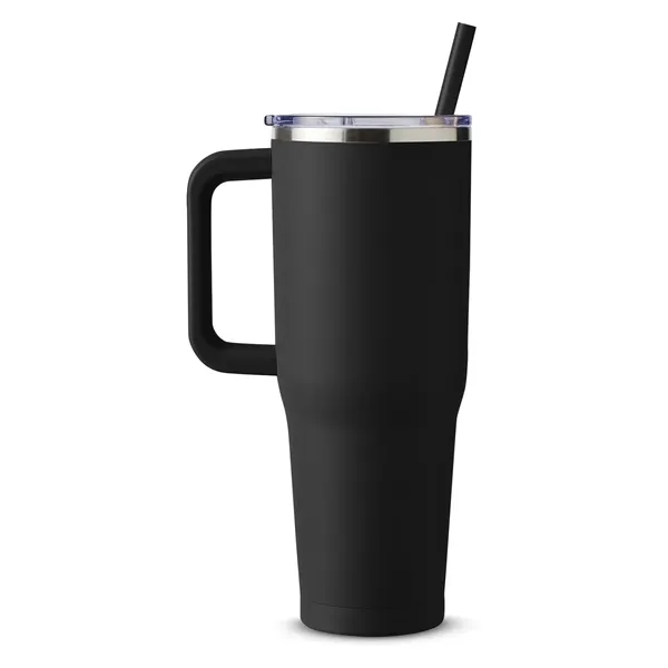 Harriton 40 oz. Vacuum Insulated Stainless Steel Travel T... - Harriton 40 oz. Vacuum Insulated Stainless Steel Travel T... - Image 1 of 16