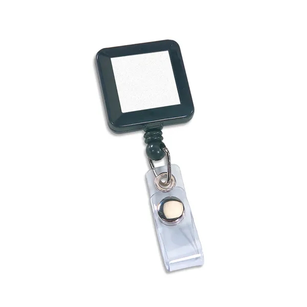 Square Retract-A-Badge Reel