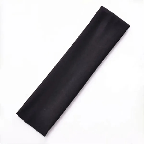 Breathable & Absorbent Elastic Wide-Band Sports Headband - Breathable & Absorbent Elastic Wide-Band Sports Headband - Image 6 of 21