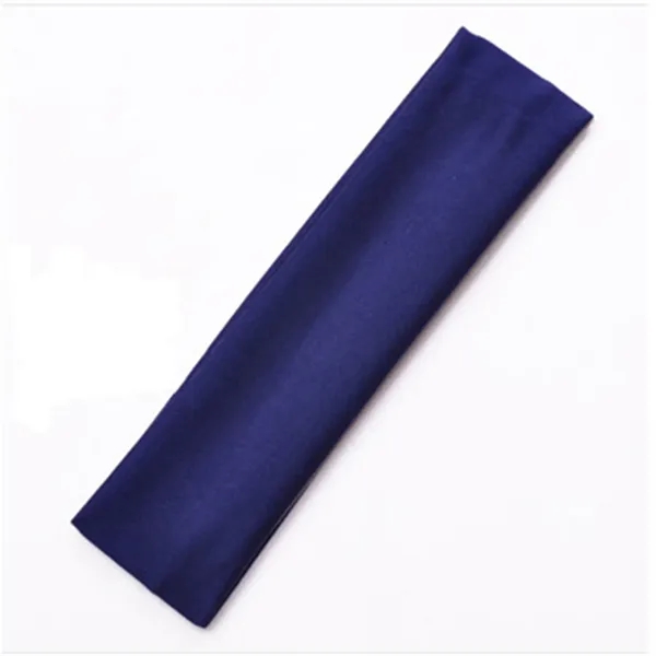 Breathable & Absorbent Elastic Wide-Band Sports Headband - Breathable & Absorbent Elastic Wide-Band Sports Headband - Image 11 of 21