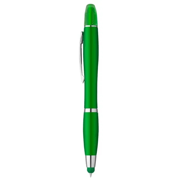 Curvaceous Metallic Stylus Highlighter Pen - Curvaceous Metallic Stylus Highlighter Pen - Image 5 of 7