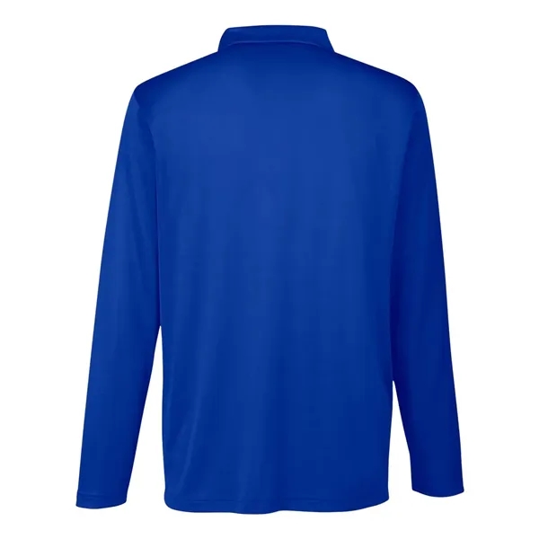 Team 365 Men's Zone Performance Long Sleeve Polo - Team 365 Men's Zone Performance Long Sleeve Polo - Image 12 of 12