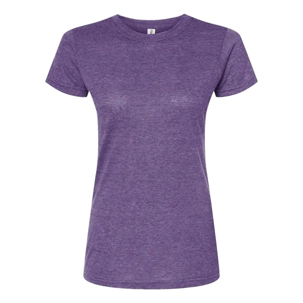 Tultex Women's Poly-Rich T-Shirt - Tultex Women's Poly-Rich T-Shirt - Image 18 of 28
