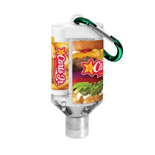 1.9oz Duo Bottle w/Clear Gel Hand Sanitizer/SPF 15 Lip Balm - 1.9oz Duo Bottle w/Clear Gel Hand Sanitizer/SPF 15 Lip Balm - Image 3 of 5