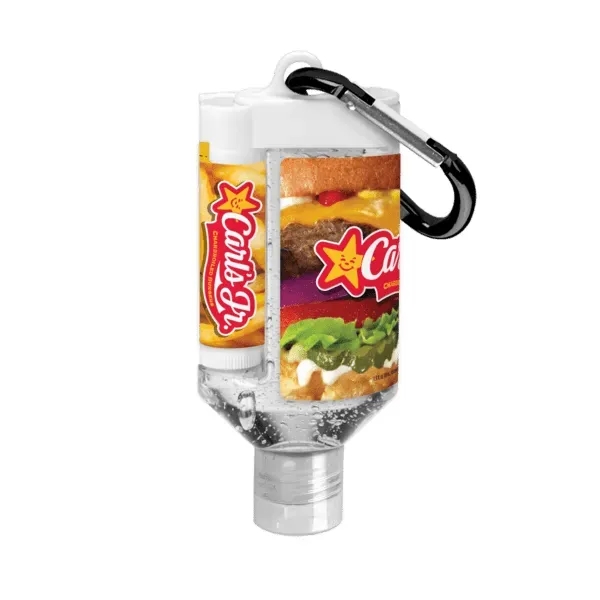 1.9oz Duo Bottle w/Clear Gel Hand Sanitizer/SPF 15 Lip Balm - 1.9oz Duo Bottle w/Clear Gel Hand Sanitizer/SPF 15 Lip Balm - Image 5 of 5