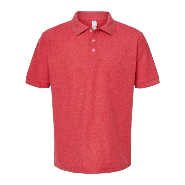 Tultex Men's 50/50 Sport Pique Polo - Tultex Men's 50/50 Sport Pique Polo - Image 9 of 14