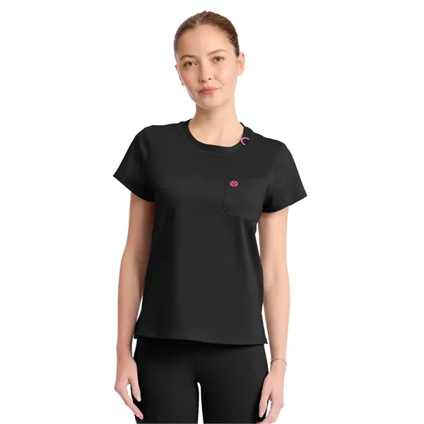 Med Couture - MC AMP KNIT - Women's 2-Pocket Crew Neck Tee - Med Couture - MC AMP KNIT - Women's 2-Pocket Crew Neck Tee - Image 0 of 11