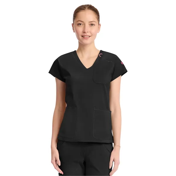 Med Couture - MC AMP KNIT - Women's 3-Pocket V-Neck Top - Med Couture - MC AMP KNIT - Women's 3-Pocket V-Neck Top - Image 0 of 11