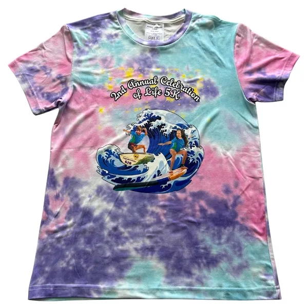 NEW! TIE DYE MALIA TEE - NEW! TIE DYE MALIA TEE - Image 0 of 2