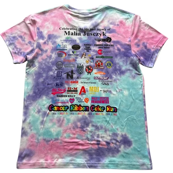NEW! TIE DYE MALIA TEE - NEW! TIE DYE MALIA TEE - Image 1 of 2